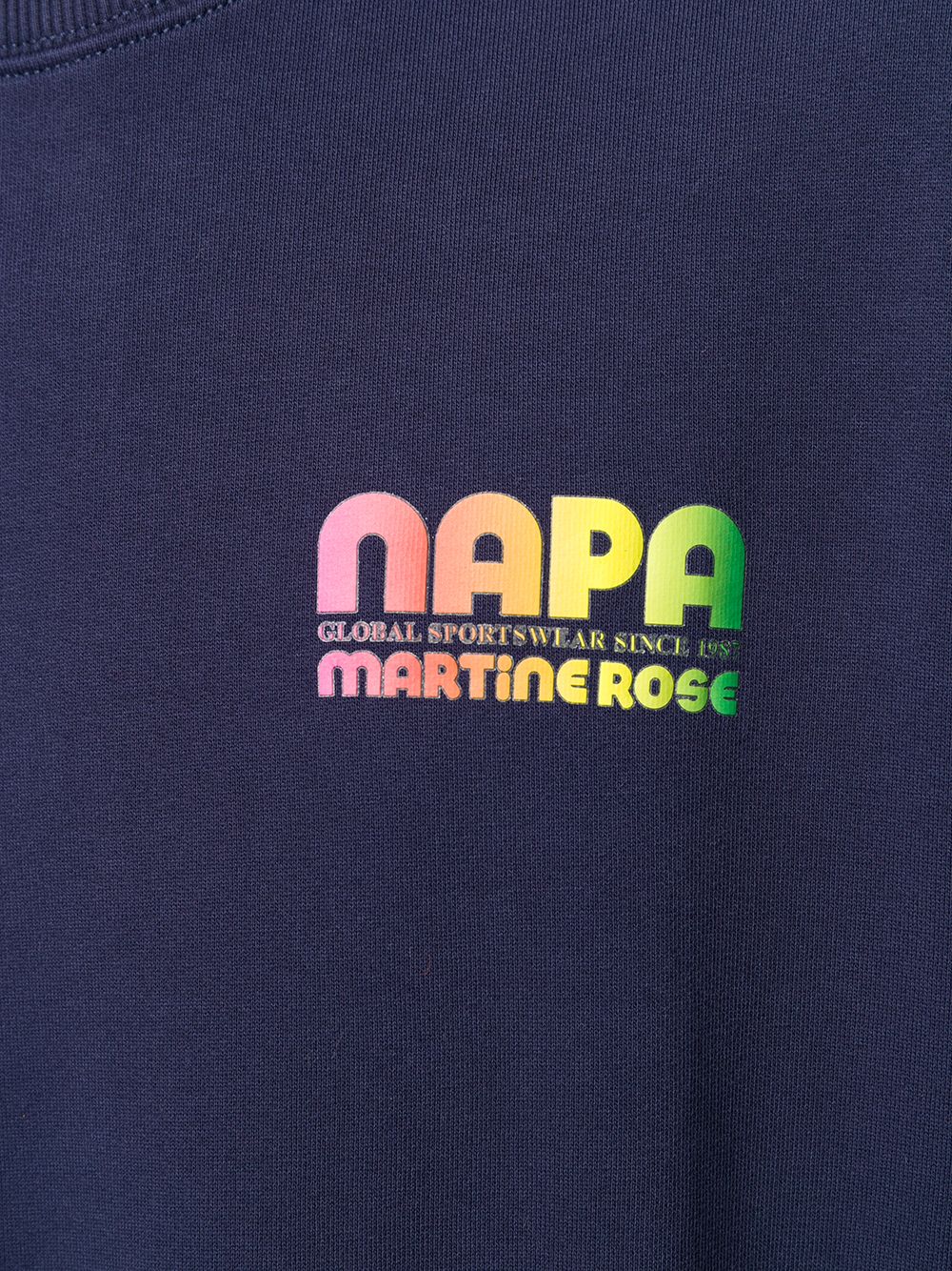 фото Napa by martine rose logo stamp sweatshirt