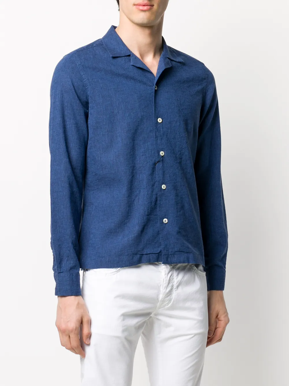 Dell'oglio Overhemd Blauw