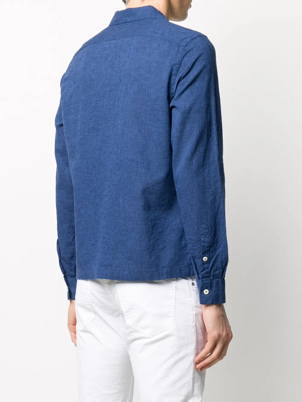 Dell'oglio Overhemd Blauw