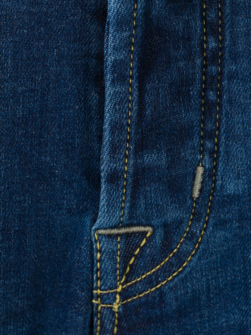 JACOB COHEN LOW RISE SLIM-FIT JEANS 