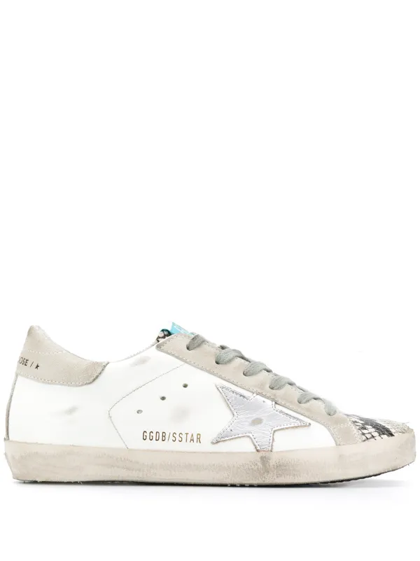 golden goose snakeskin sneakers