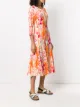Marni floral print midi dress