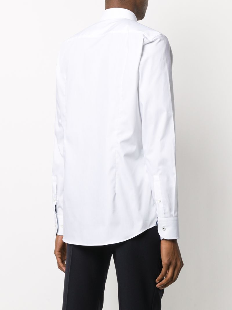 Shop Hugo Boss Slim Fit Shirt In White