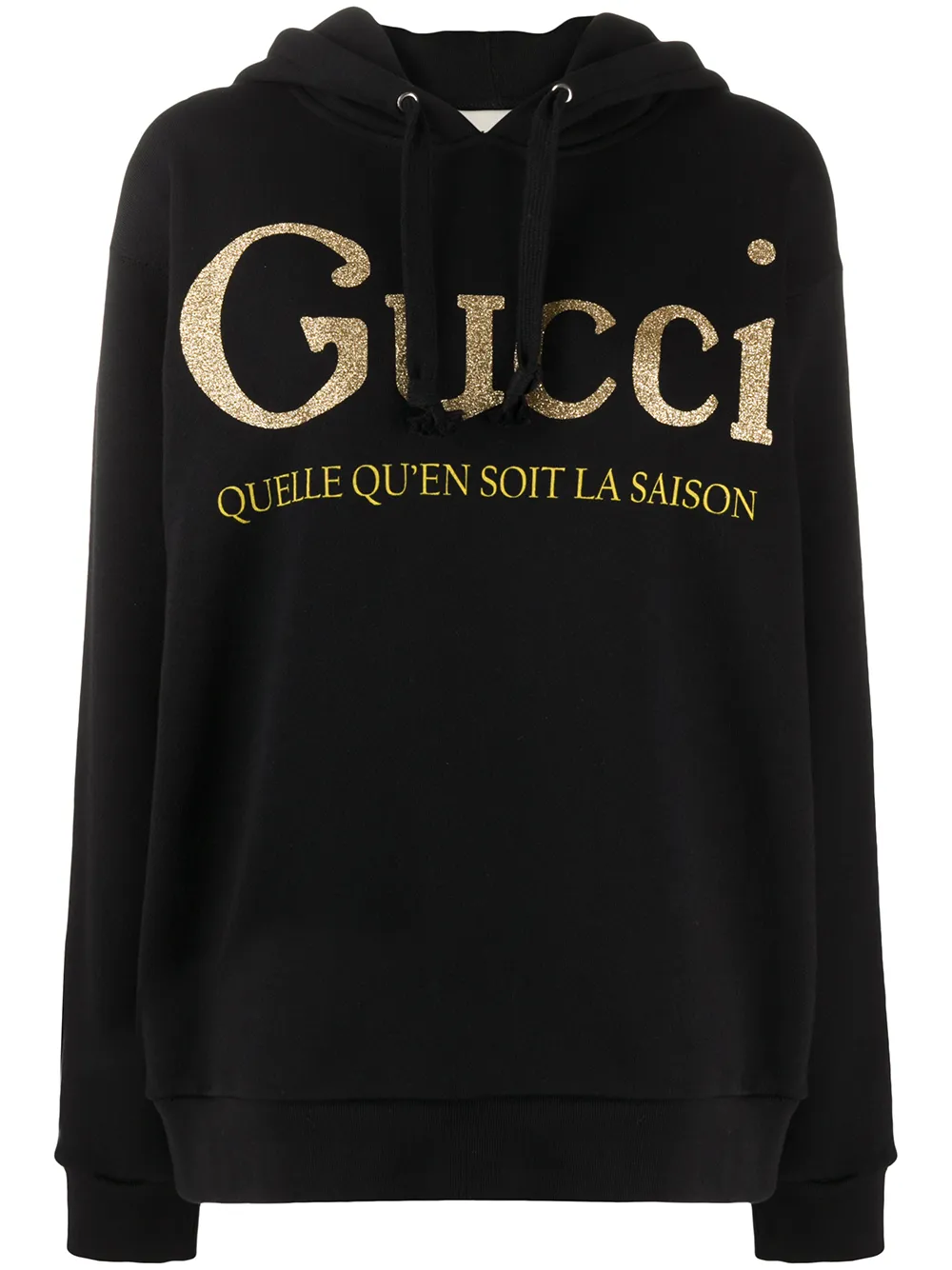 gucci glitter hoodie