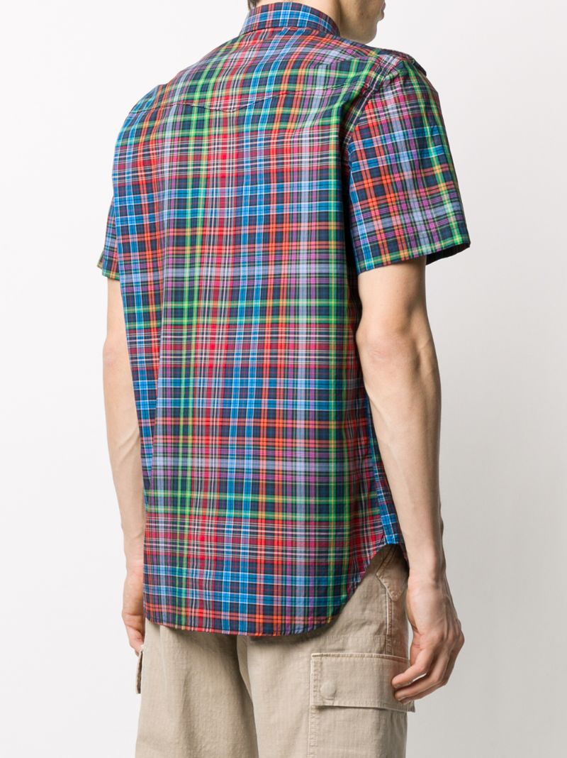 DEPARTMENT 5 CHECK SHORT-SLEEVE SHIRT 