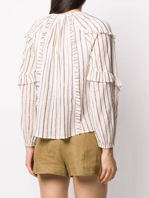 ulla johnson liana blouse