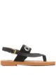 Image 1 of Chloé Woody logo strap sandals