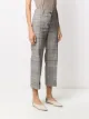 Alberto Biani houndstooth check cropped trousers