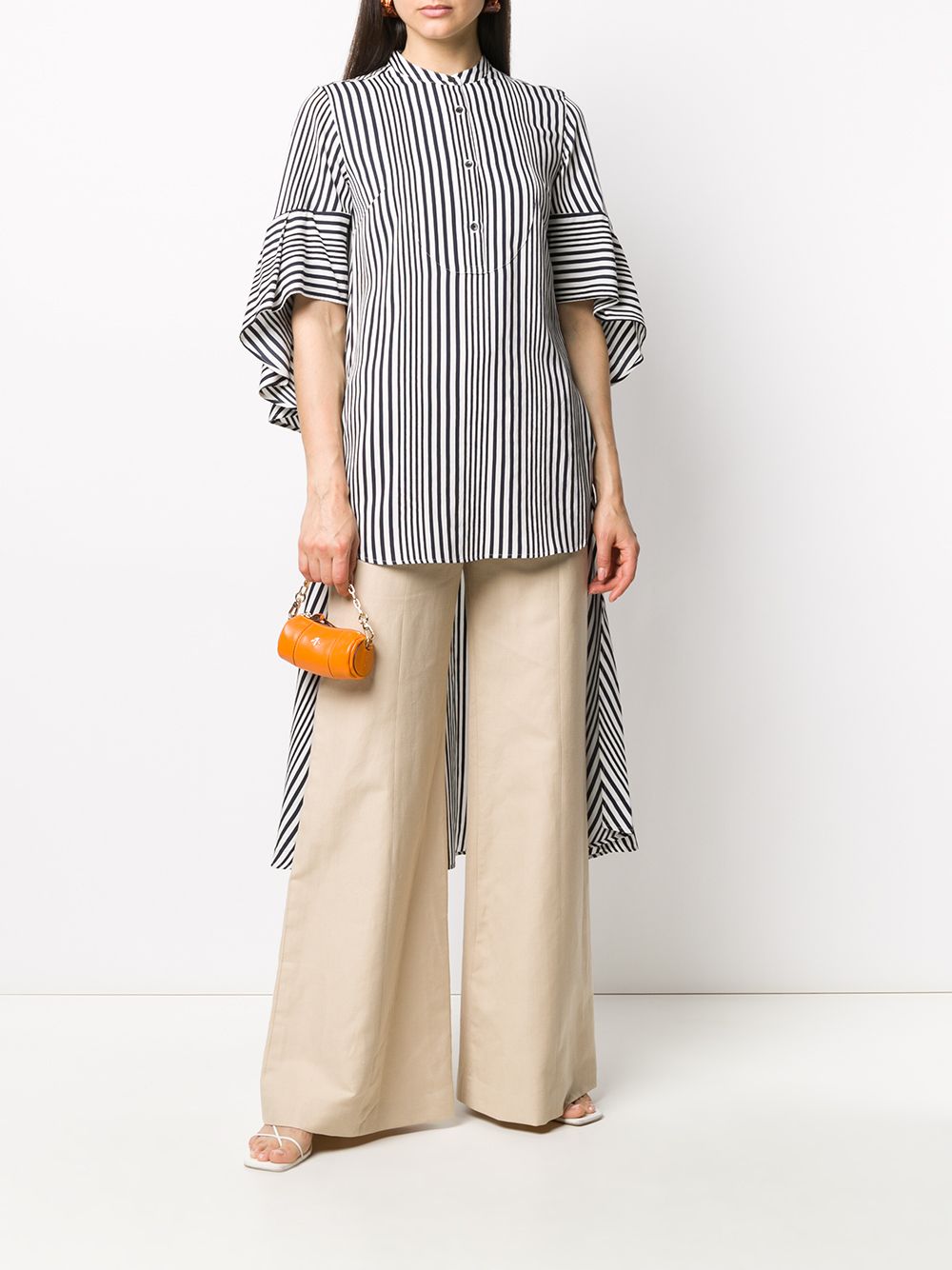 фото Palmer//harding striped drape top