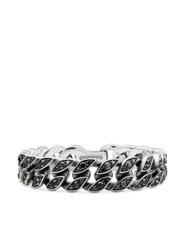 David Yurman Curb Chain ブレスレット 14.5mm スターリング David Yurman Curb Chain ブレスレット 14.5mm スターリング