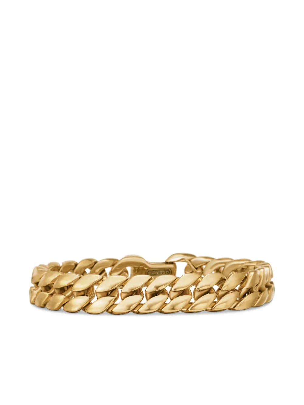 David Yurman 18kt yellow gold Curb Chain bracelet (11.5mm) | Gold | Image 1