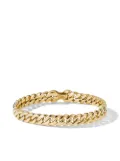 David Yurman 18kt yellow gold Curb Chain bracelet (8mm)