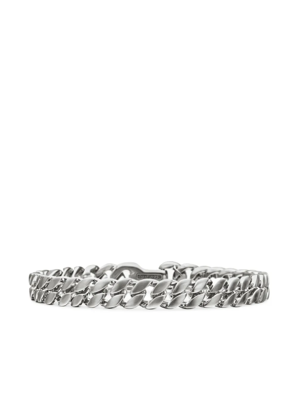 David Yurman sterling silver Curb Chain bracelet (8mm) | Silver | Image 1