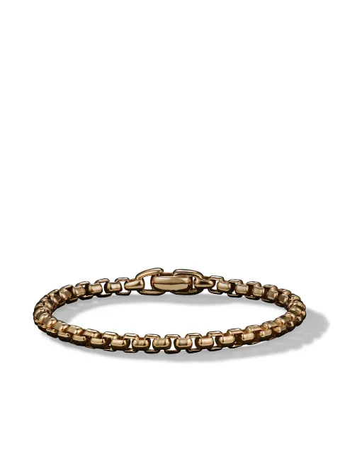 David Yurman pulsera Box Chain en oro amarillo de 18kt de 5mm