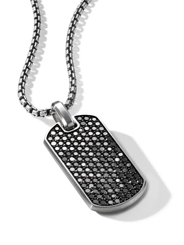 David yurman deals black diamond pendant