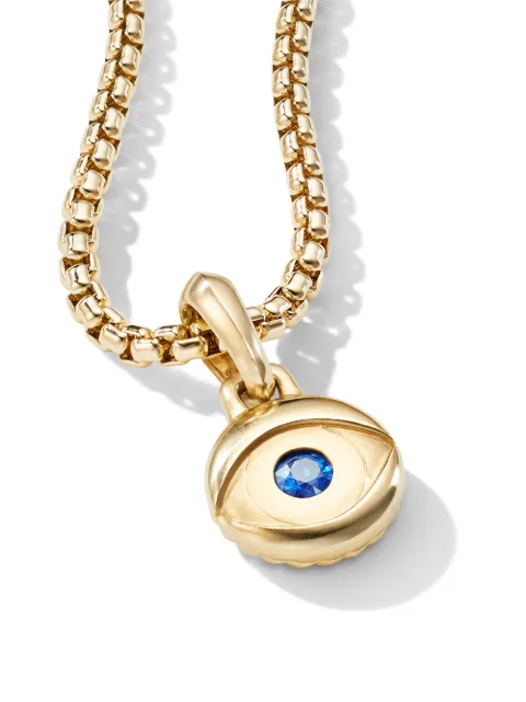 David Yurman 18kt Yellow Gold Evil Eye 
