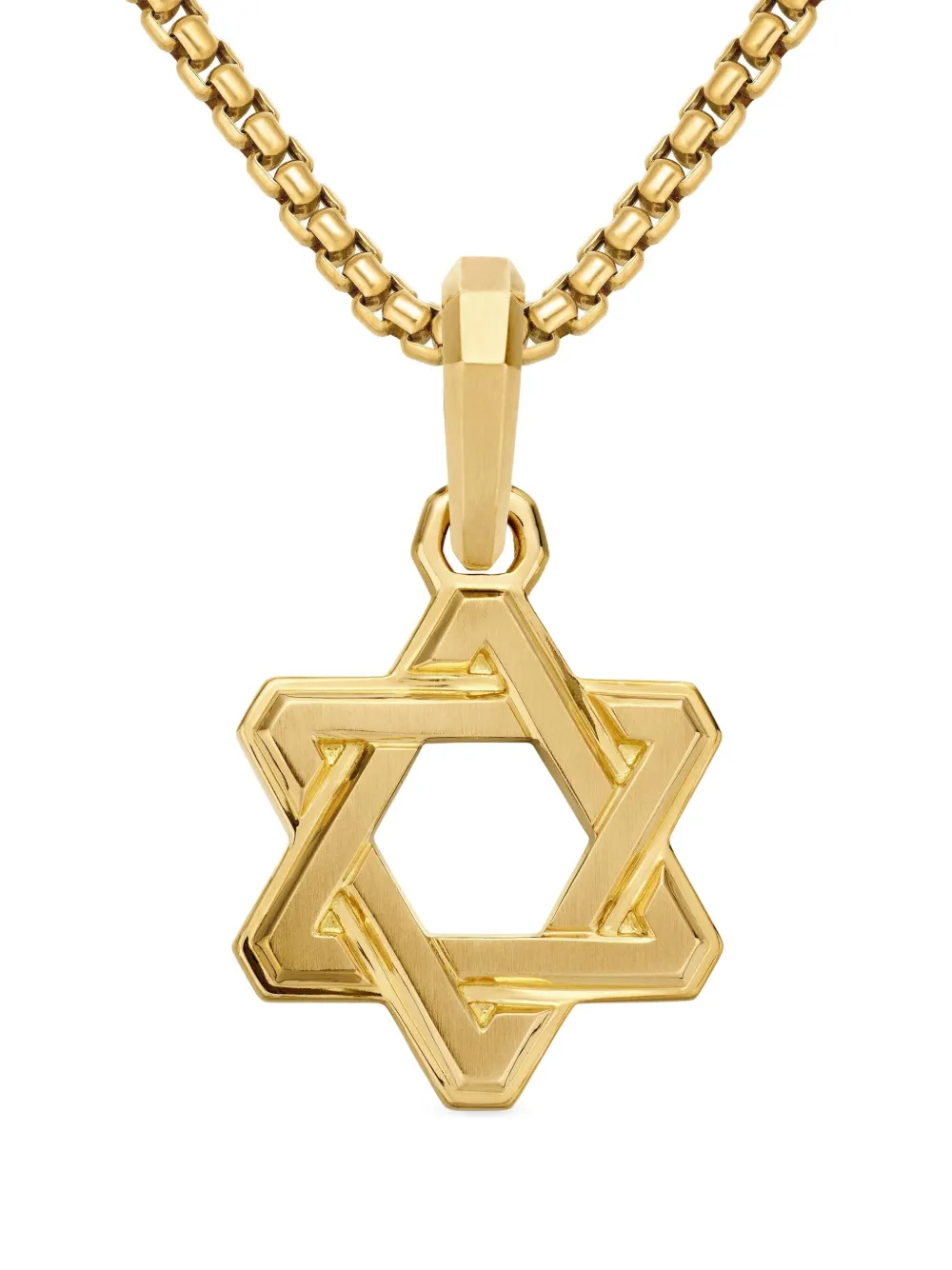 David Yurman Deco Star of David ペンダント 24mm 18Kイエローゴールド - ゴールドトーン David Yurman Deco Star of David ペンダント 24mm 18Kイエローゴールド - ゴールドトーン