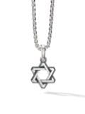 David Yurman sterling silver Deco Star of David pendant