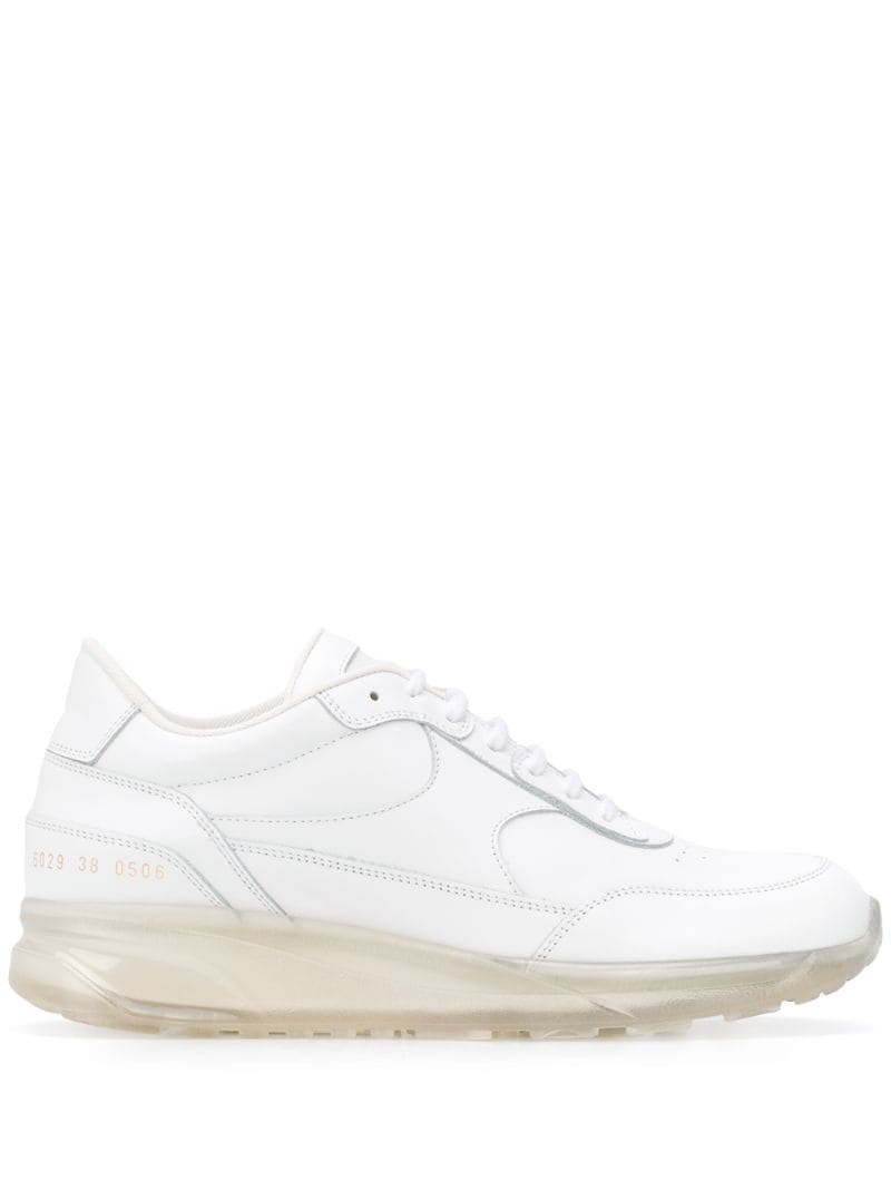 Common Projects 'new Track' Trainers In White