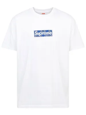 Supreme x Tiffany & Co. Box Logo T-shirt | White | FARFETCH JO