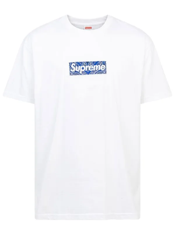 Supreme Bandana box-logo T-shirt - Farfetch