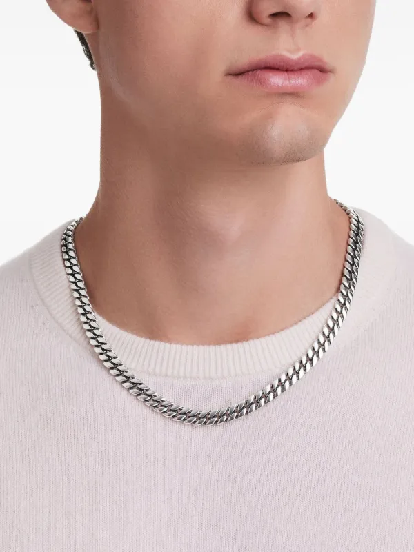 David Yurman チェーン ネックレス | シルバートーン | FARFETCH JP David Yurman チェーン ネックレス | シルバートーン | FARFETCH JP