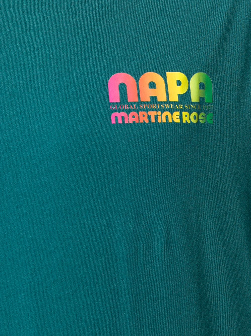 фото Napa by martine rose crew-neck logo t-shirt