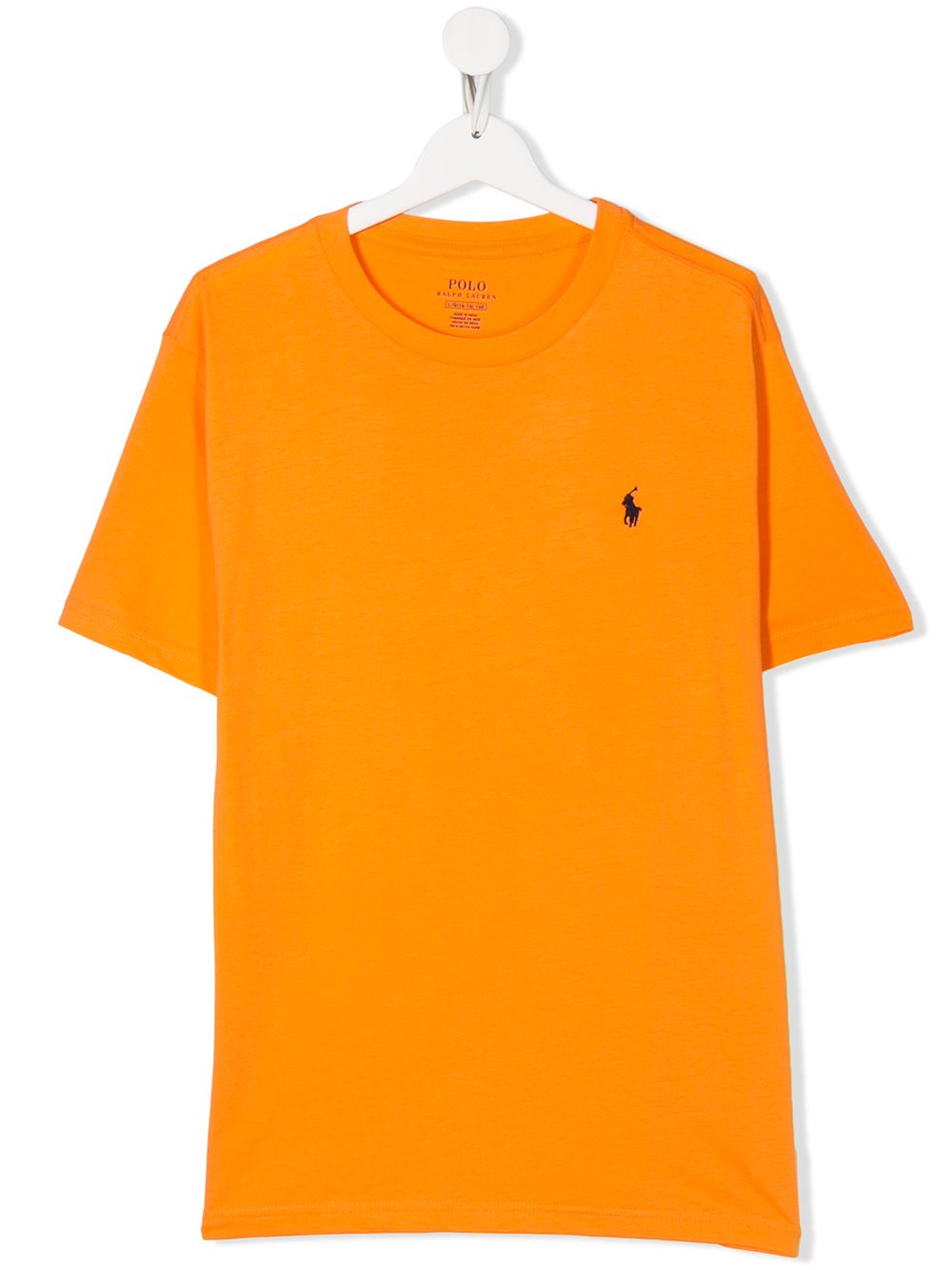 Ralph Lauren Teen Classic Logo T-shirt In 橘色