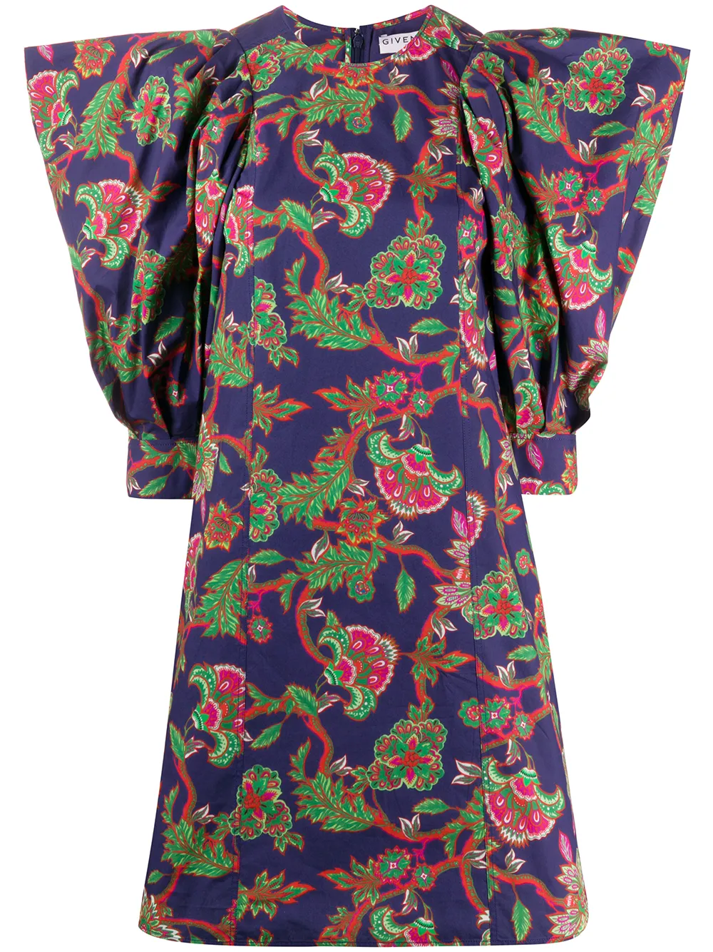Givenchy Schmales Kleid Mit Blumen-Print gw926 VAvBL Givenchy Schmales Kleid Mit Blumen-Print gw926 VAvBL