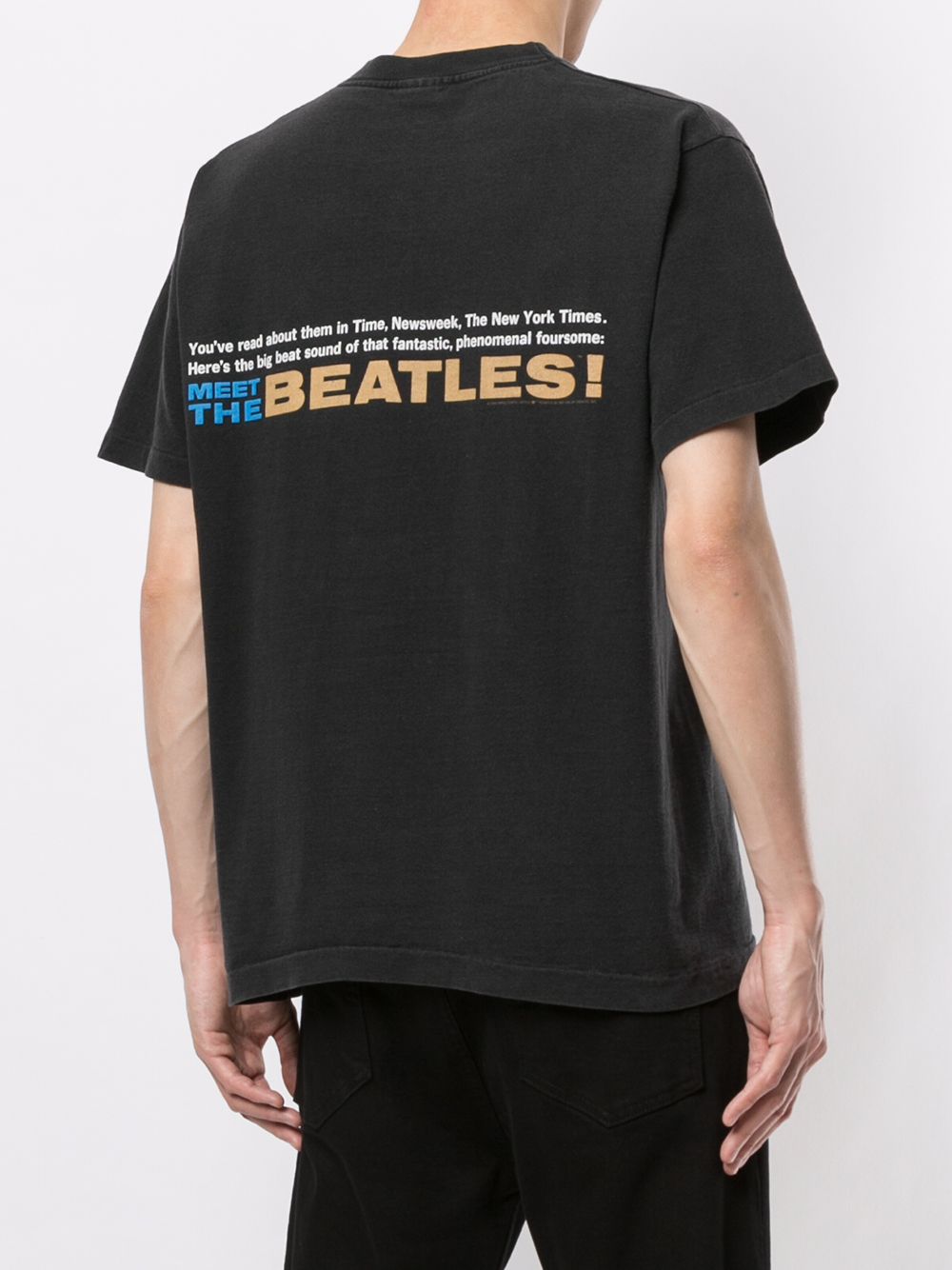 фото Fake alpha vintage the beatles print t-shirt