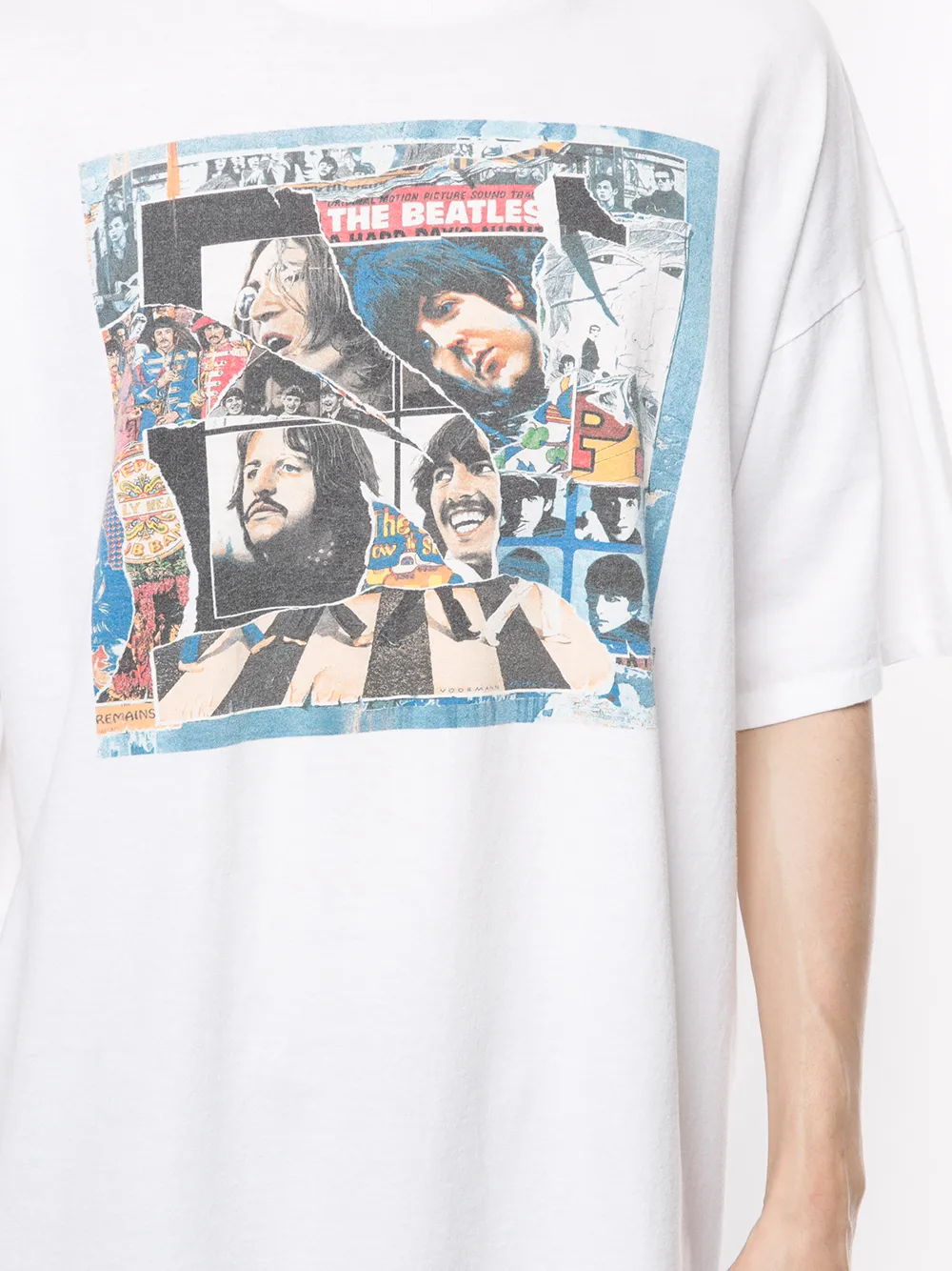 фото Fake alpha vintage the beatles print t-shirt