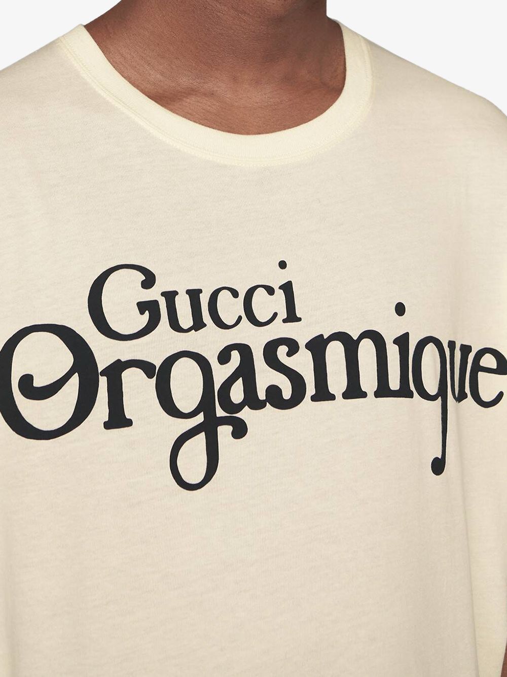 фото Gucci футболка с принтом gucci orgasmique