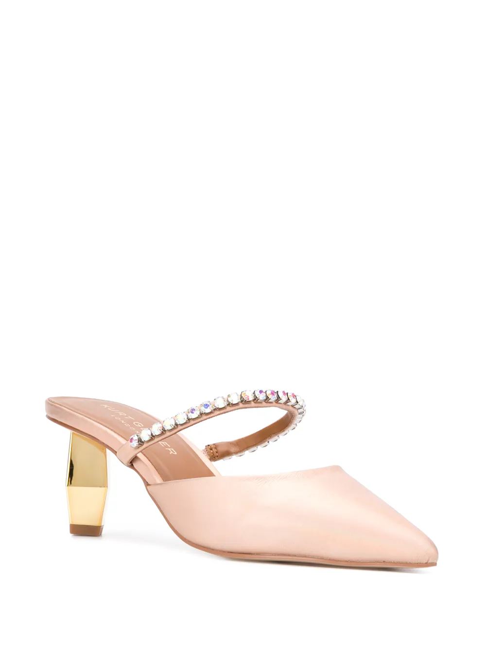 Kurt Geiger London Dania muiltjes met studs Beige