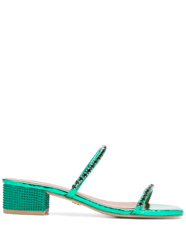 kurt geiger green sandals