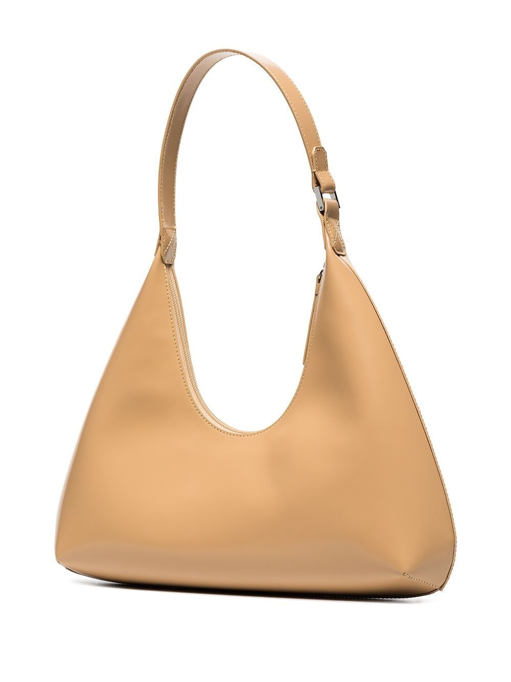 BY FAR Amber Suede Shoulder Bag - Farfetch