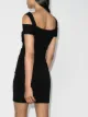 Dolce & Gabbana cold-shoulder mini dress