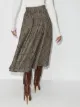 Dolce & Gabbana checked wool skirt