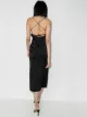 RASARIO cross-back slip dress