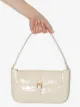 BY FAR crocodile-effect leather shoulder bag