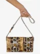 BY FAR Billy snake-effect leather shoulder bag