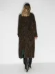 Dolce & Gabbana double-breasted brush-look coat