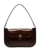 Image 1 of BY FAR Miranda croc-effect shoulder bag