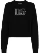 Image 1 of Dolce & Gabbana DG intarsia knit jumper