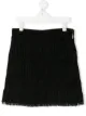 الصورة 1 من Alberta Ferretti Kids TEEN fringed side zip skirt