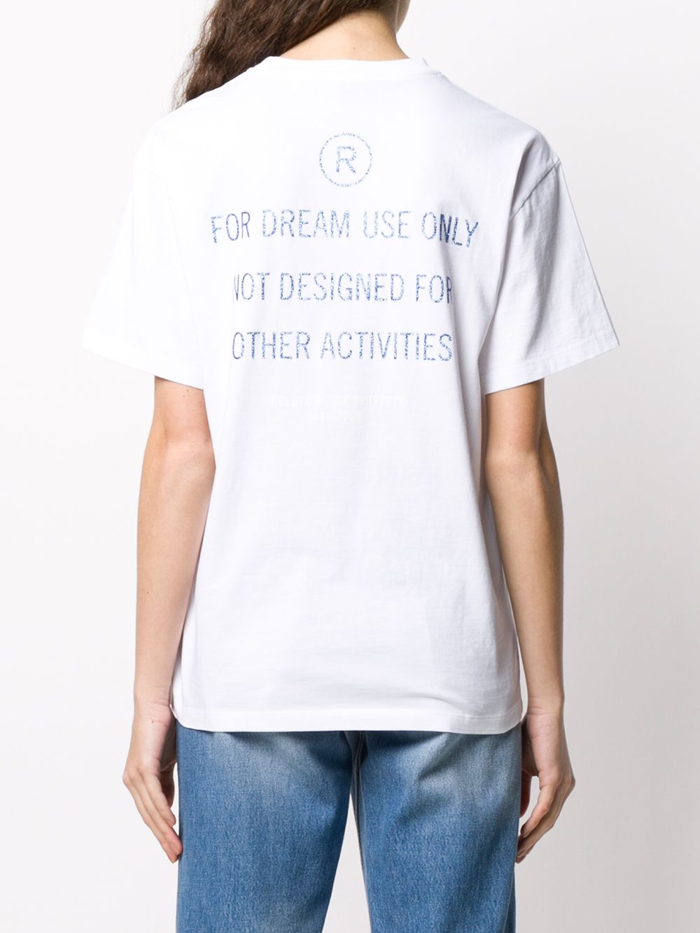 фото Golden goose slogan print t-shirt