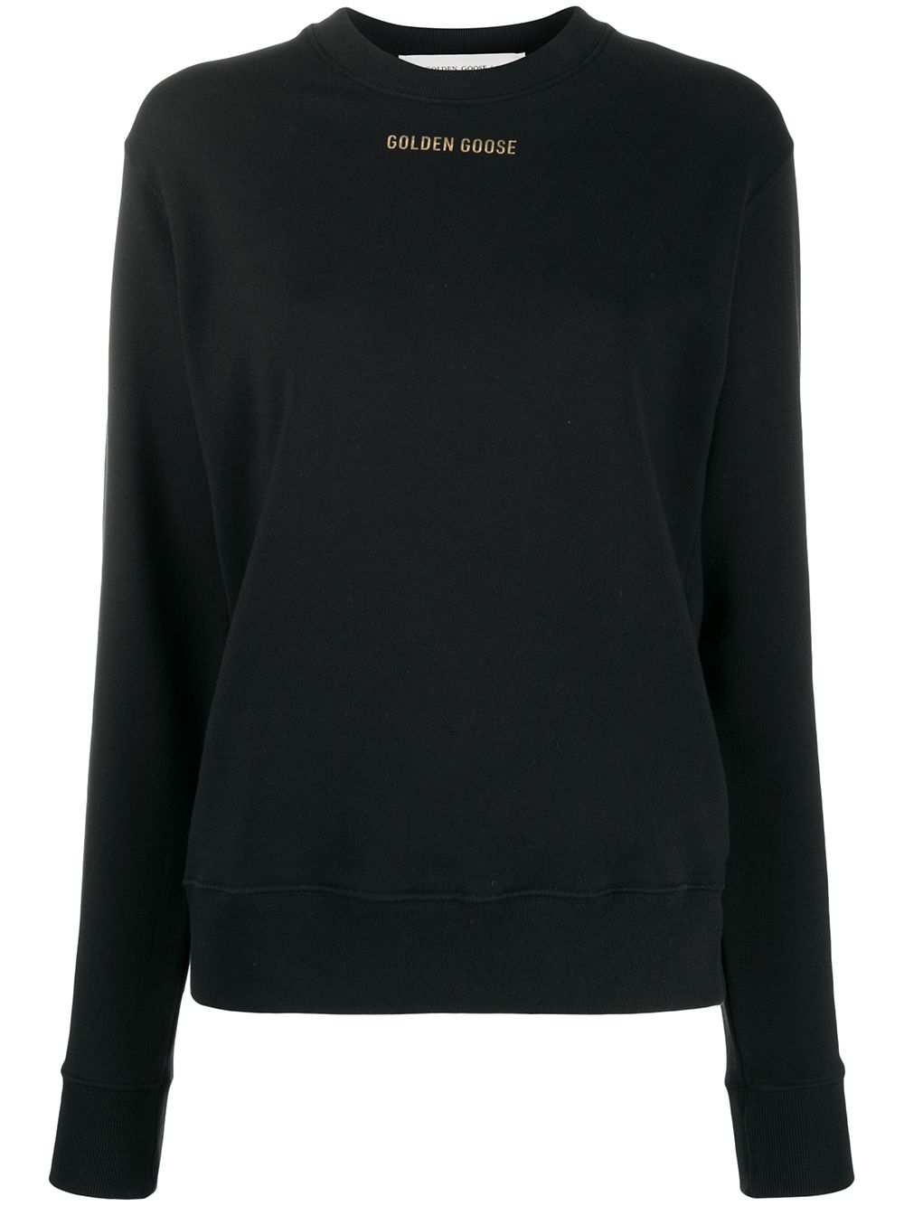 фото Golden goose slogan print sweatshirt