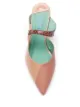 Blue Bird Shoes patent leather Marrakesh mules