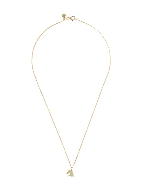 Karen Walker Unicorn Chain Necklace 