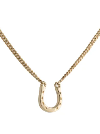 Karen Walker Mini Horseshoe Pendant 