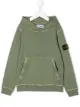 الصورة 1 من Stone Island Junior كنزة بشارة بوصلة وغطاء رأس